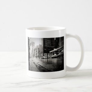 New York City Street in the Rain Coffee Mug