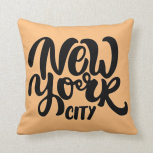 New York City Style Throw Pillow