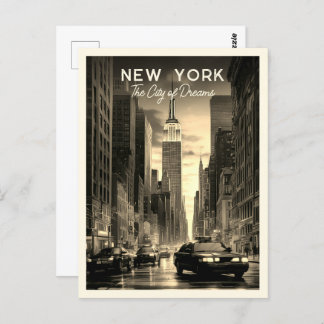 New York City | The City of Dreams Postcard