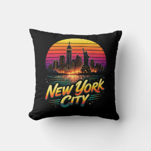 New York City Throw Pillow