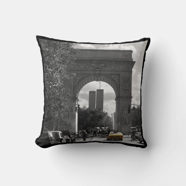 New York City Throw Pillow (customize) (Front)