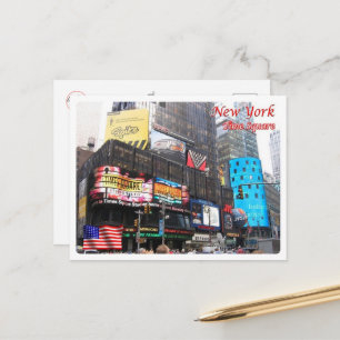 New York City - Time Square - United States - Postcard