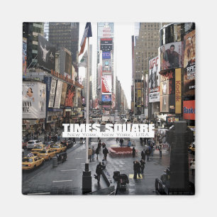 New York City Times Carré Frigo Magnet