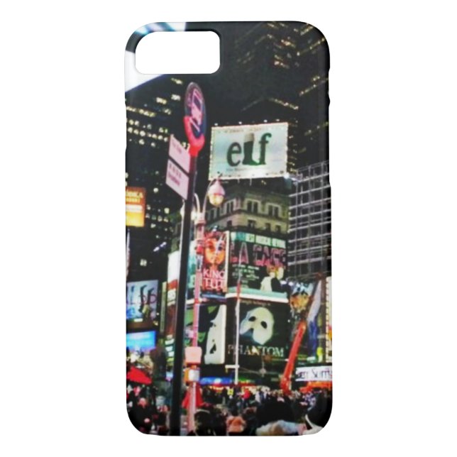 New York City Times Square City Lights Case-Mate iPhone Case (Back)