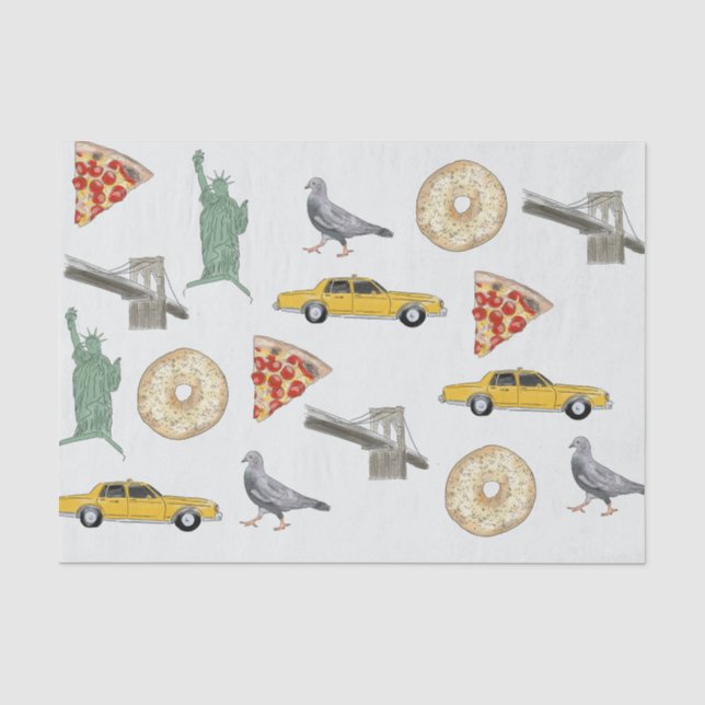 New York City  Tissue Paper (Front)
