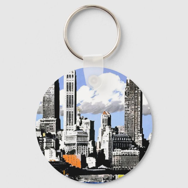 New York City Travel Keychain (Front)