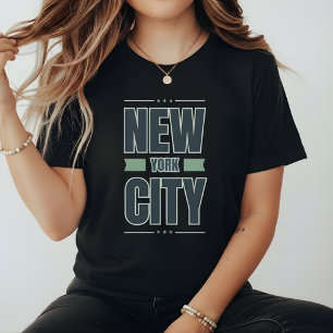 New York City Typography T-Shirt
