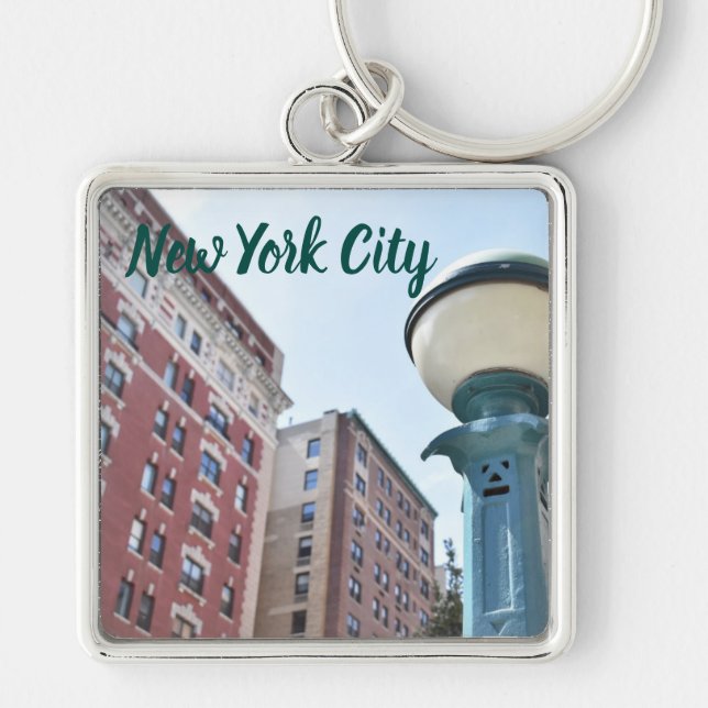 New York City Upper West Side Subway Station NYC Keychain (Front)