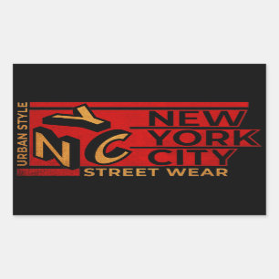 New York City Urban Style Street Wear Sticker
