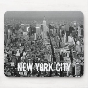 New York City USA skyline 1987 Mouse Pad