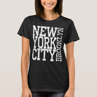 New York City Vintage Distressed Typography Tee