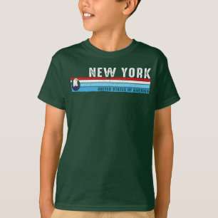New York City Vintage Skyline Classic Retro Style T-Shirt