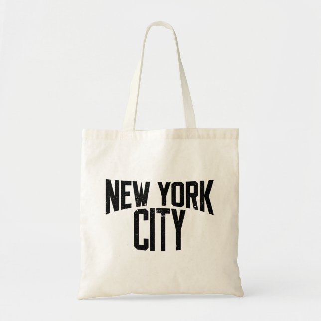 New York City Vintage Tote Bag (Front)