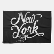 New York City vintage typography