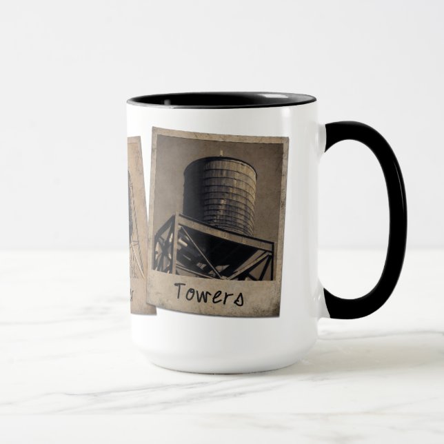 New York City Water Towers Mug (Right)