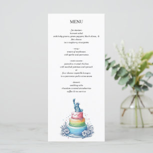 New York City Wedding Cake Menu