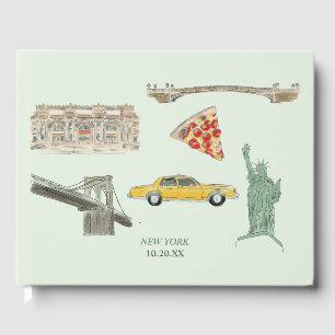 New York City Wedding  Guest Book