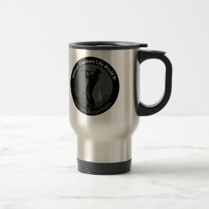 New York Clarinet Player Travel Mug