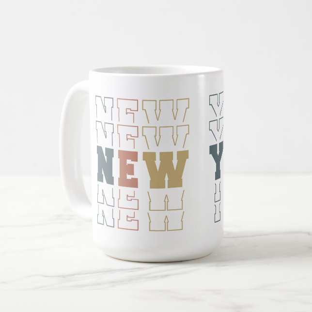 New York Coffee Mug (Front Left)