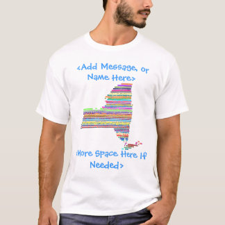 New York Colourful Customizable Election Shirt