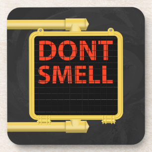New York Crosswalk Sign Smell Coaster