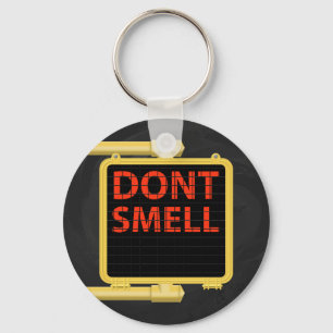 New York Crosswalk Sign Smell Keychain