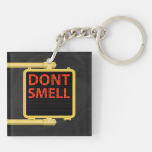 New York Crosswalk Sign Smell Keychain