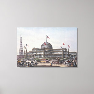 New York Crystal Palace Canvas Print