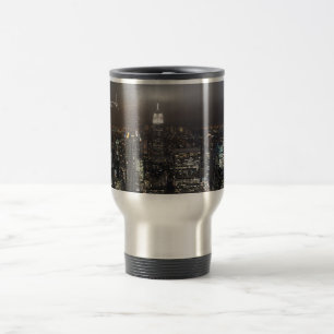 New York Cup Cityscape New York Night Mug