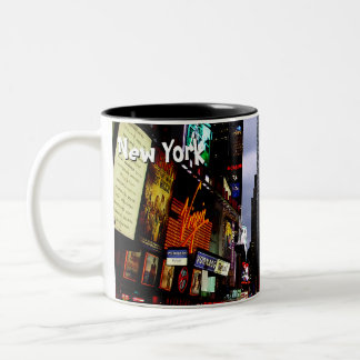 New York Cup Times Square New York Night Mug