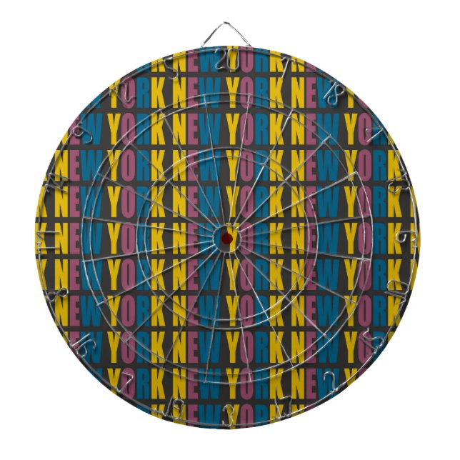 New York Dart Board (Front)