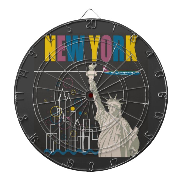New York Dartboard (Front)
