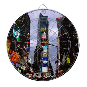 New York Dartboard New York Times Square Dartboard