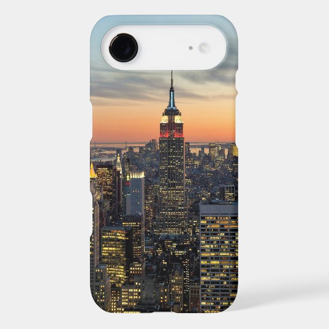 New York dawn skyline Case-Mate iPhone Case (Back)