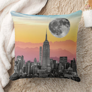 New York Dream Throw Pillow