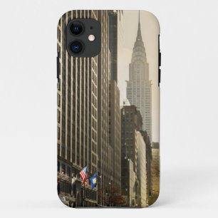 New York, E 42 St and Chrysler Building iPhone 11 Case