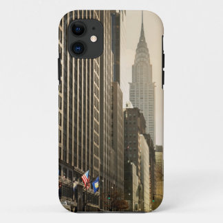 New York, E 42 St and Chrysler Building iPhone 11 Case