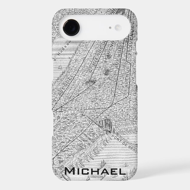New York: El Train, C1878 Case-Mate iPhone Case (Back)