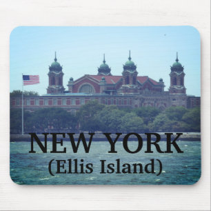 New York Ellis Island Mouse Pad