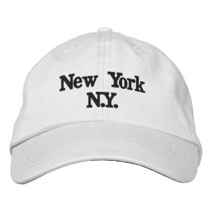 New York Embroidered Hat