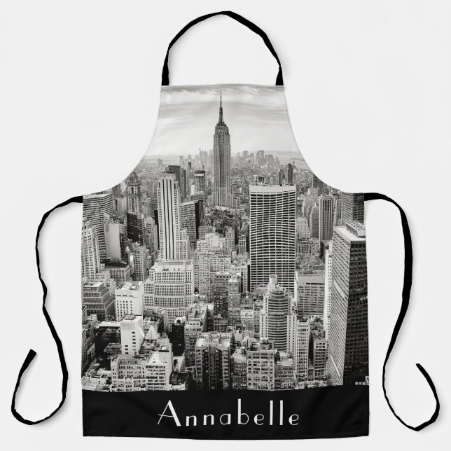 New York Empire State Personalize Apron (Front)