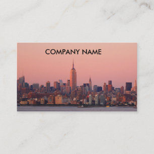 New York Evening Business Cards