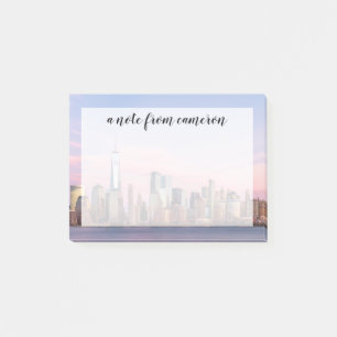 New York Evening Skyline Post-it Notes