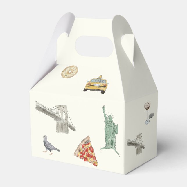 New York  Favor Box (Front Side)