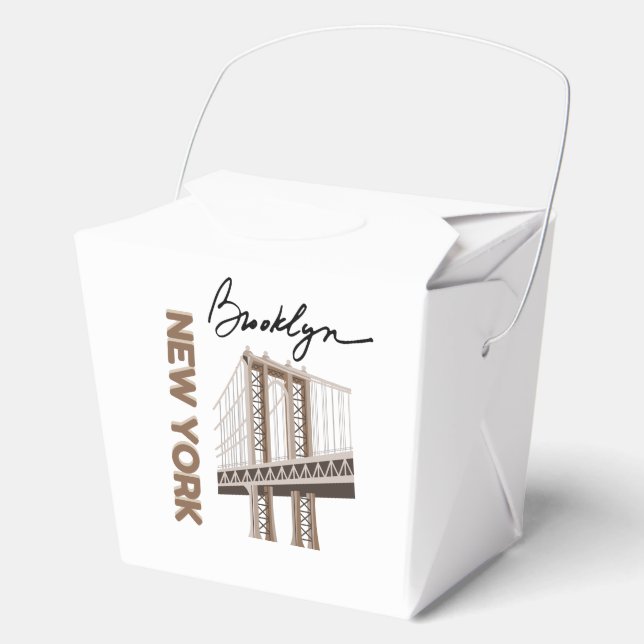 NEW YORK  FAVOR BOX (Front)