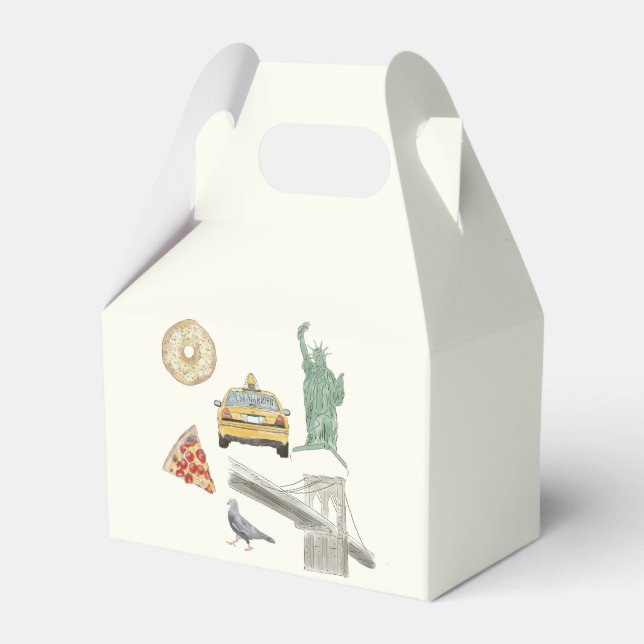 New York  Favor Box (Front Side)