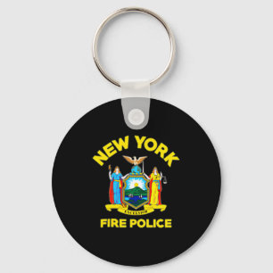 New York Fire Lice Department Firefighters  Keychain