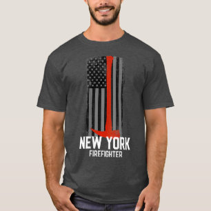 New York Fire Police Department  Firefighters T-Shirt