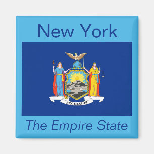 New York Flag Magnet