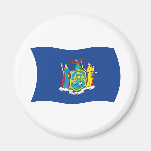New York Flag Magnet (Front)